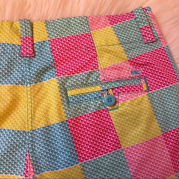 Vineyard Vines Patchwork Whale Shorts - Size 8 - Picture 8 of 9